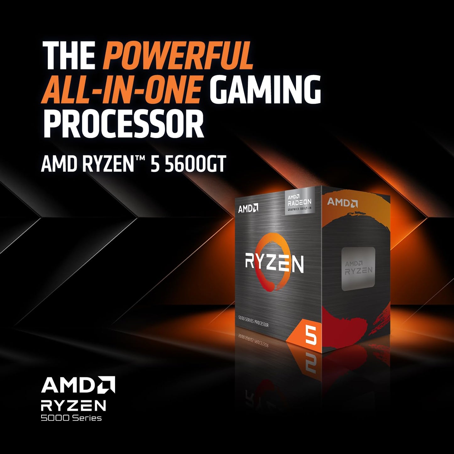 AMD Ryzen 5 5600GT 6 Cores 12 Threads 4.6GHz 19MB Cache AM4 Socket 64-bit Desktop Processor