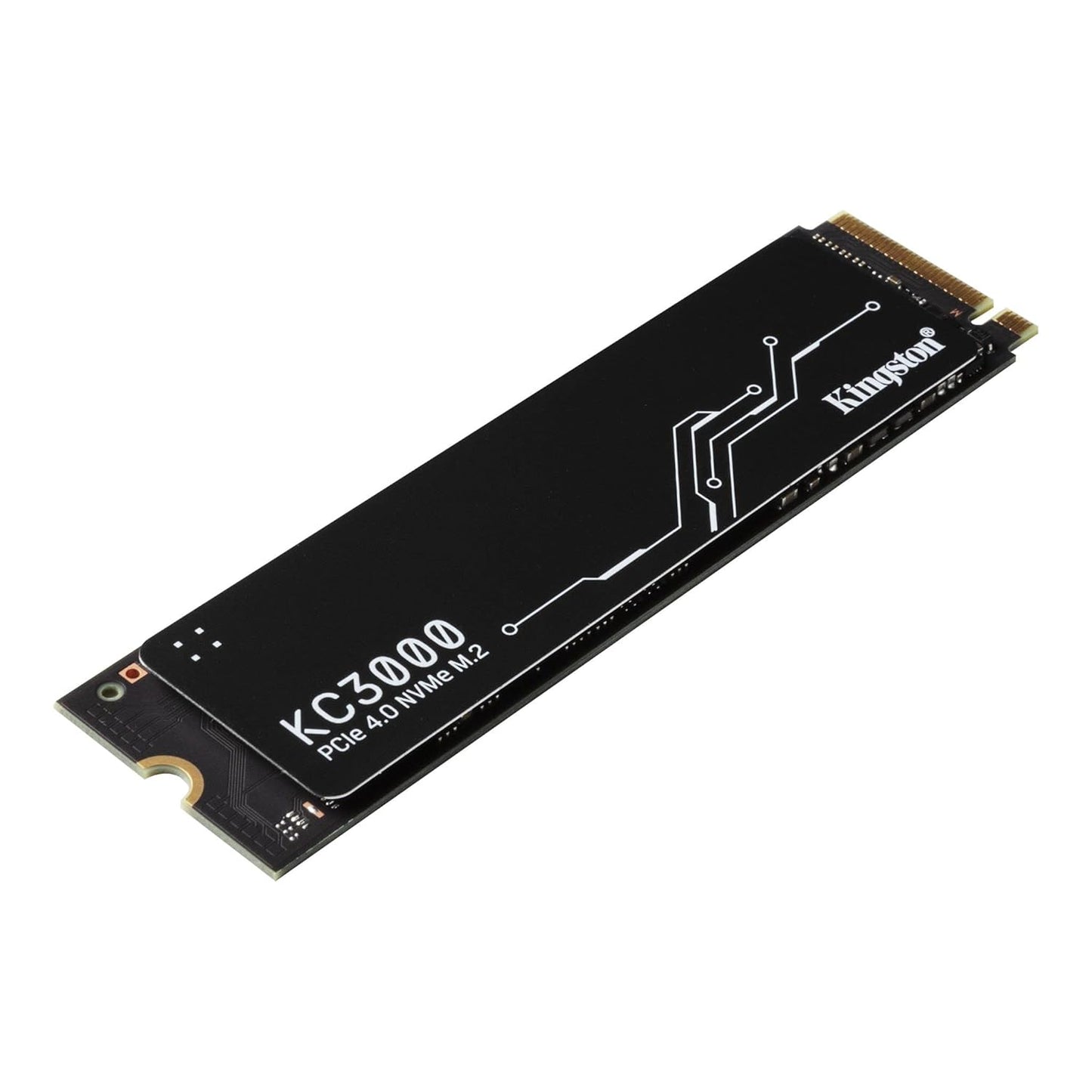 Kingston KC3000 4TB (4096GB) M.2 2280 PCIe 4.0 NVMe Gen4 3D NAND Internal Solid State Drive - Black