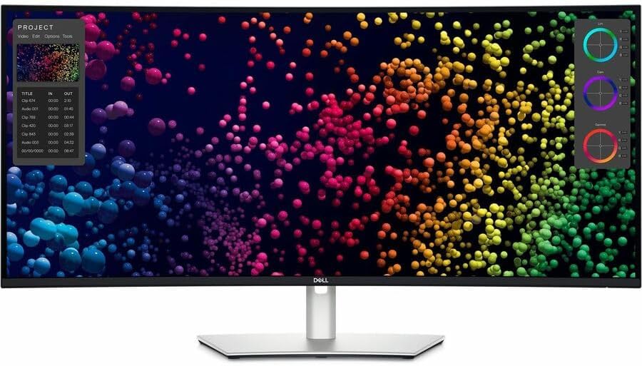 Dell U4025QW UltraSharp 40-inch 5K WUHD Curved Display Thunderbolt Hub Monitor