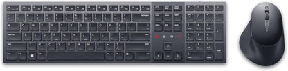 Dell KM900 Premier Collaboration Bluetooth 2.4GHz Wireless Backlight Keyboard and Mouse Combo - Black