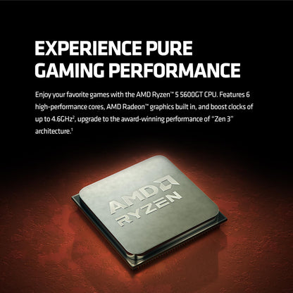 AMD Ryzen 5 5600GT 6 Cores 12 Threads 4.6GHz 19MB Cache AM4 Socket 64-bit Desktop Processor