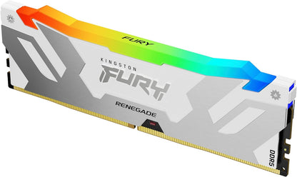 Kingston Fury Renegade RGB 16GB DDR5 6800MHz CL36 DIMM Desktop Gaming Memory - White