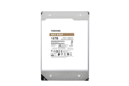 Toshiba N300 16TB 3.5" SATA 6Gb/s 7200RPM NAS Internal Hard Disk Drive