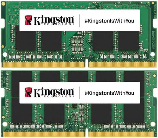 Kingston 16GB DDR4 SDRAM 2666MHz CL19 SODIMM ECC Laptop Memory