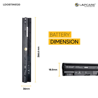 Dell Inspiron 14 3462 3465 3467 Compatible Laptop Battery 2200mAh 14.8V 4 Cell