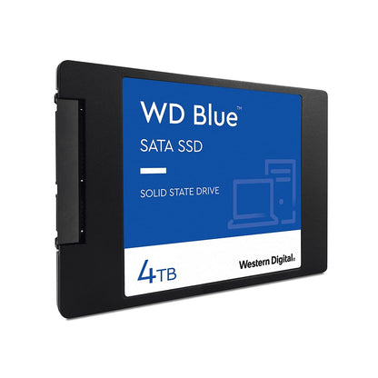 Western Digital WD Blue 4TB 2.5" SATA Internal Solid State Drive - Blue