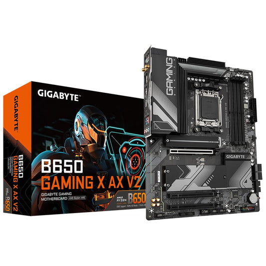 GIGABYTE B650 GAMING X AX V2 DDR5 AMD AM5 Socket ATX Gaming Motherboard