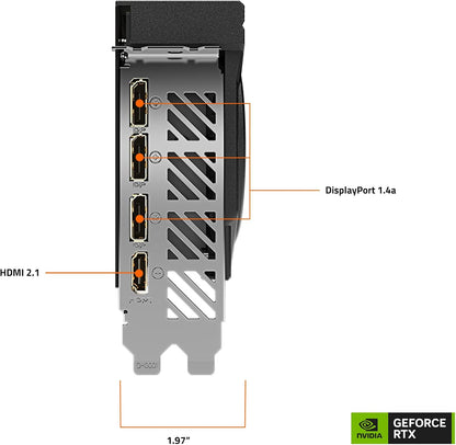 GIGABYTE GeForce RTX 4070 WINDFORCE OC 12G 2490MHz 12GB GDDR6X 192-bit Graphics Card