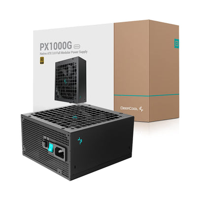 Deepcool PX1000G 1000 Watt 80 Plus Gold ATX 3.0 Fully Modular Power Supply Unit - Black