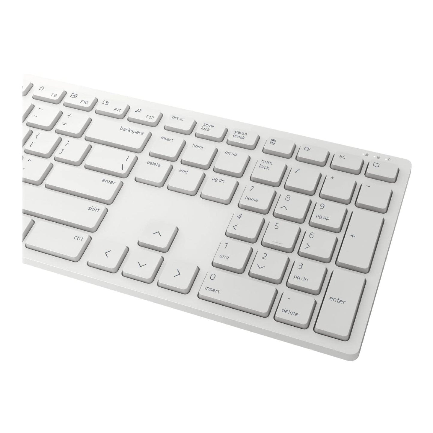 Dell KM5221W Pro 2.4GHz USB Wireless Keyboard and Mouse Combo (US English) - White