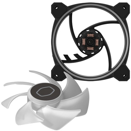 Cooler Master MF120 Halo 2 120mm PWM Duo-Ring ARGB Computer Case Fan - Black