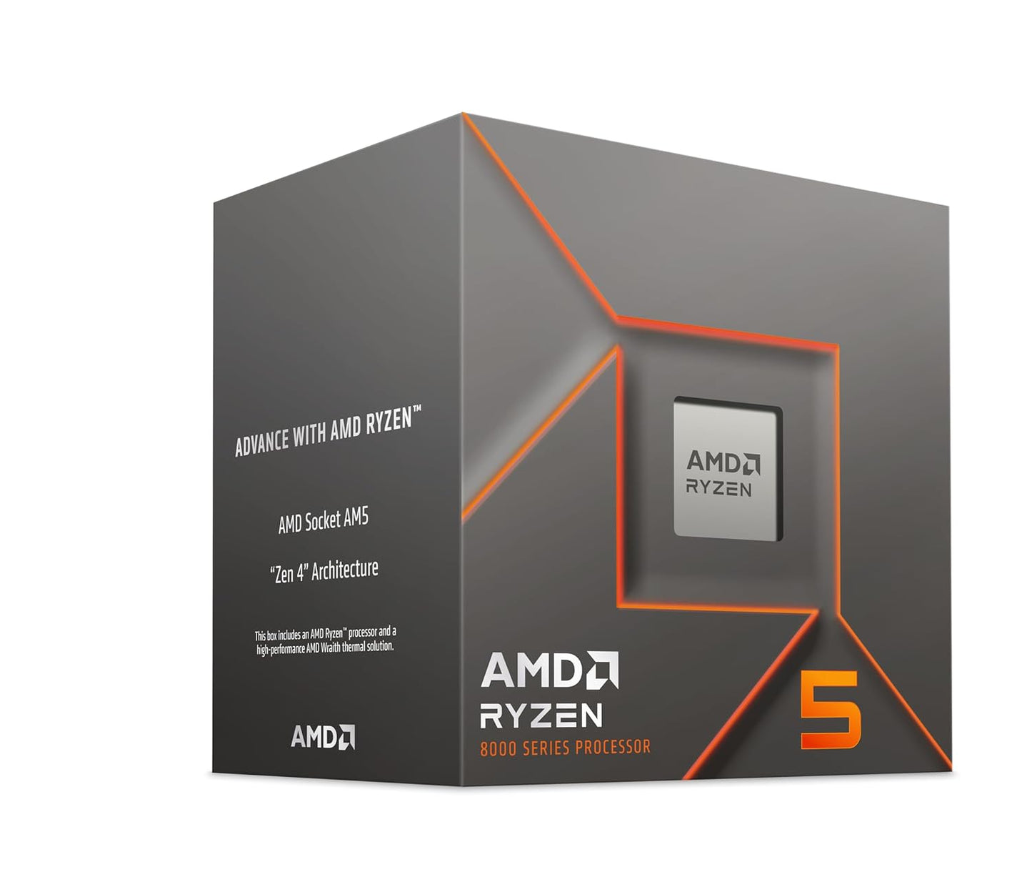 AMD Ryzen 5 8500G 6 Cores 12 Threads 5GHz 22MB Cache AM5 Socket 64-Bit Desktop Processor