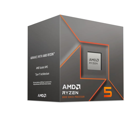 AMD Ryzen 5 8600G 6 Cores 12 Threads 5GHz 22MB Cache AM5 Socket 64-Bit Desktop Processor