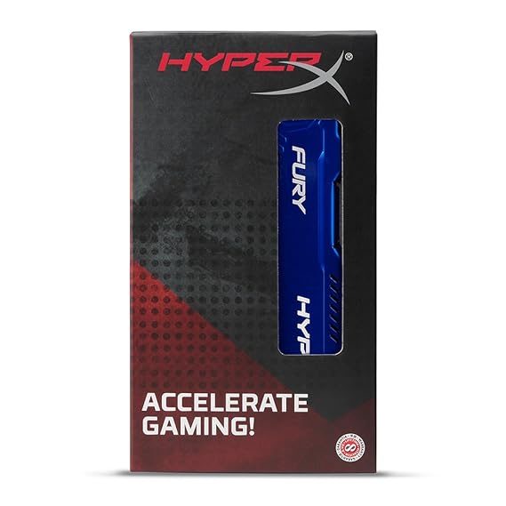 [RePacked] Hyperx Kingston Fury Hx318C10F/4 4Gb Ddr3 1866Mhz Cl10 Dimm Desktop Memory