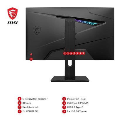 MSI Optix MAG342CQR 34-इंच UWQHD कर्व्ड गेमिंग मॉनिटर 144Hz रिफ्रेश रेट के साथ