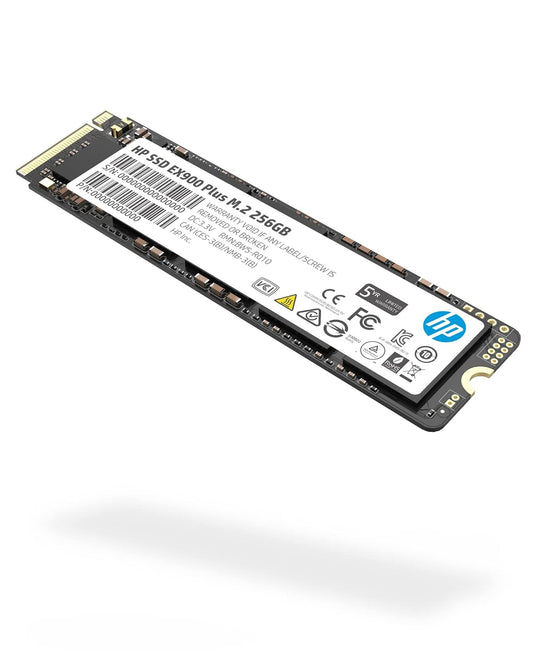 HP EX900 Plus 256GB NVMe PCIe Gen3 M.2 2280 3D NAND Internal SSD