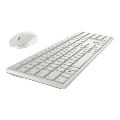 Dell KM5221W Pro 2.4GHz USB Wireless Keyboard and Mouse Combo (US English) - White