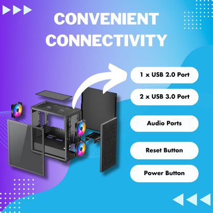 इंटेल कोर i5 11वीं पीढ़ी/16GB DDR4 RAM/क्वाड्रो T400 4GB GDDR6/250GB NVME SSD बूट ड्राइव/1TB स्टोरेज और Windows 11 होम के साथ डिजाइनरों के लिए GOSHAWK रेनेसां डेस्कटॉप पीसी