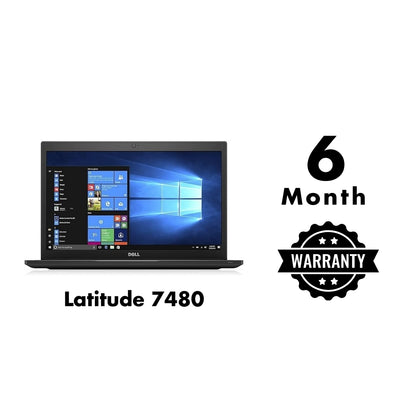 (Refurbished) Dell Latitude 7480 Intel Core i5 6th Generation 8GB RAM 256gb SSD 14" screen Win 10 Pro