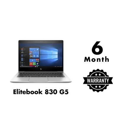 (Refurbished) HP Elitebook 830 G5 14" Laptop Intel Core i5 7th Gen 8GB 256GB Webcam Win 10 Pro