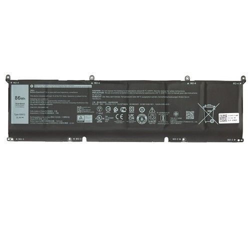 Dell 69KF2 Original OEM 86WHr 7167mAh 11.4V 6 Cell Laptop Battery for Select Dell Laptops