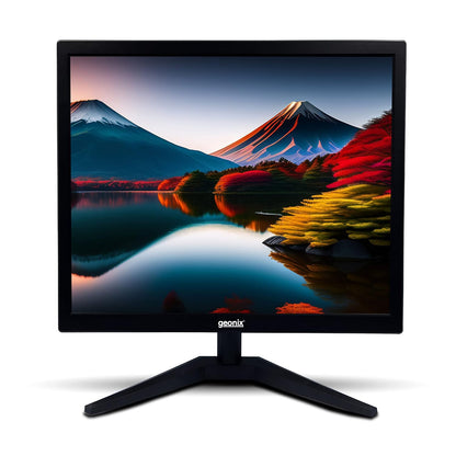 GEONIX 17 Inch 1280 x 1024 LED Display 16.7M Colors HD+ Monitor