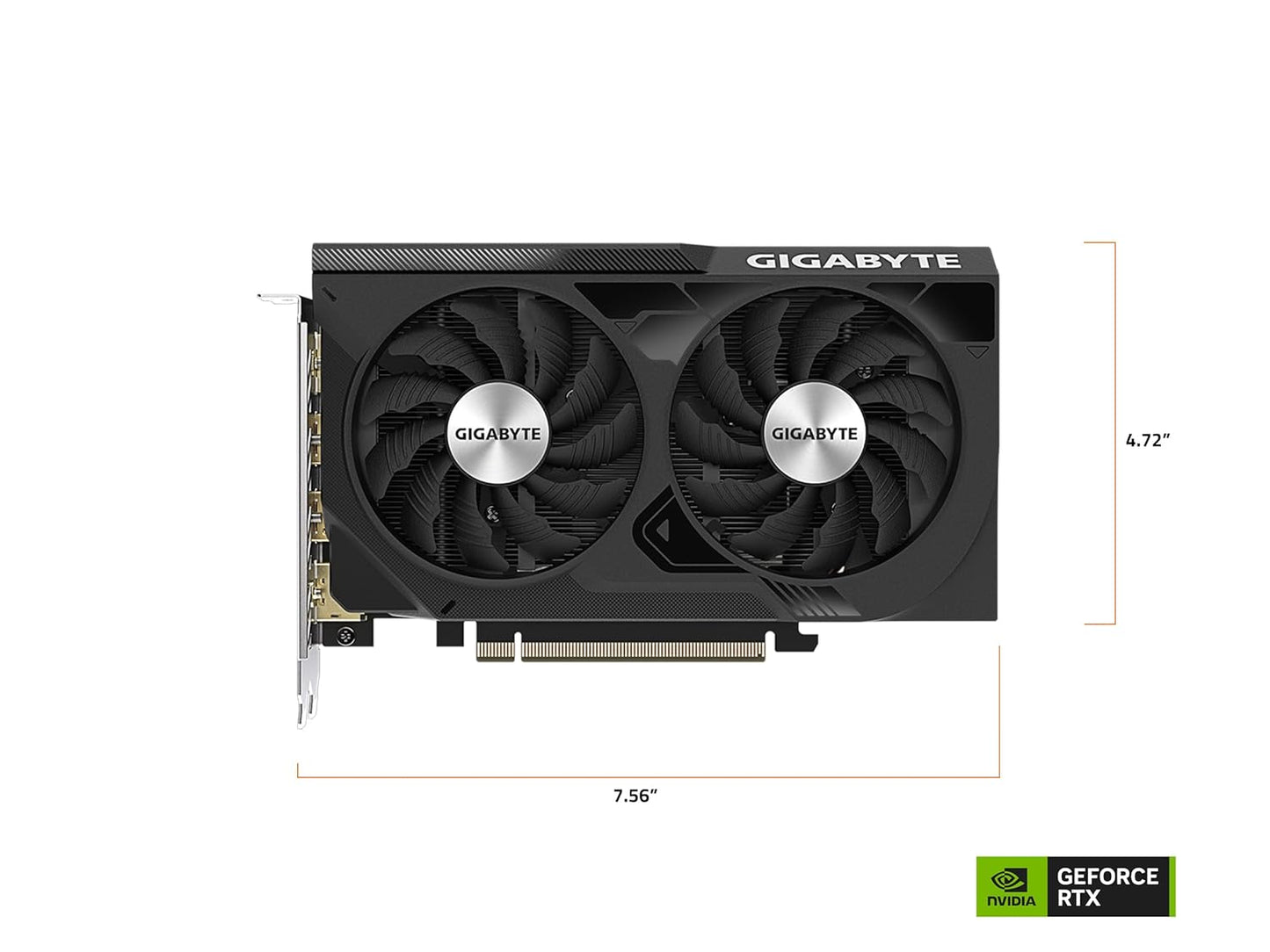 Gigabyte GeForce RTX 4060 WINDFORCE OC 8GB 128-Bit GDDR6 Graphics Card