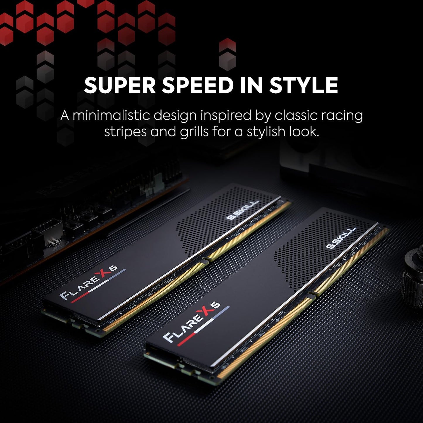 G.SKILL Flare X5 Series 32GB (2x16GB) DDR5 RAM 6000MHz CL30 Gaming Desktop Memory