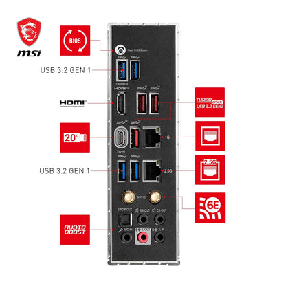 MSI Z790 GAMING PRO WIFI LGA 1700 Socket DDR5 ATX Gaming Motherboard