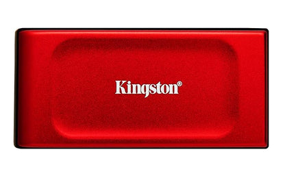 Kingston XS1000 1TB USB 3.2 Pocket-Sized Portable SSD-Red