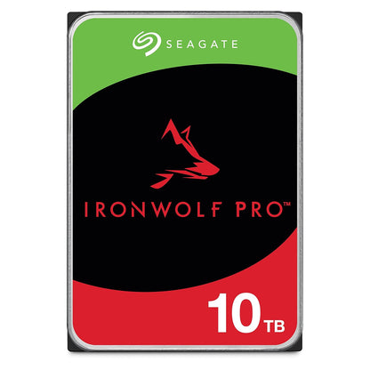 Seagate IronWolf Pro 10TB 7200 RPM 3.5" SATA 6Gb/s Enterprise NAS Internal Hard Drive