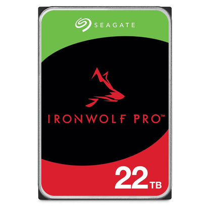 Seagate IronWolf Pro 22TB 3.5" 7200 RPM Enterprise NAS Internal Hard Disk Drive