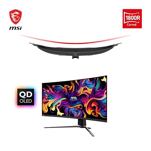 MSI Optix MAG342CQR 34-इंच UWQHD कर्व्ड गेमिंग मॉनिटर 144Hz रिफ्रेश रेट के साथ