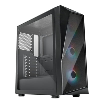 Cooler Master CMP520 Mesh High Airflow Gaming Computer Cabinet with 3 Pre-Installed ARGB Fans