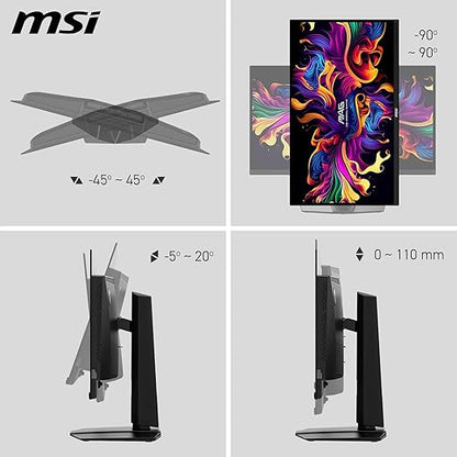 MSI Optix MAG342CQR 34-इंच UWQHD कर्व्ड गेमिंग मॉनिटर 144Hz रिफ्रेश रेट के साथ