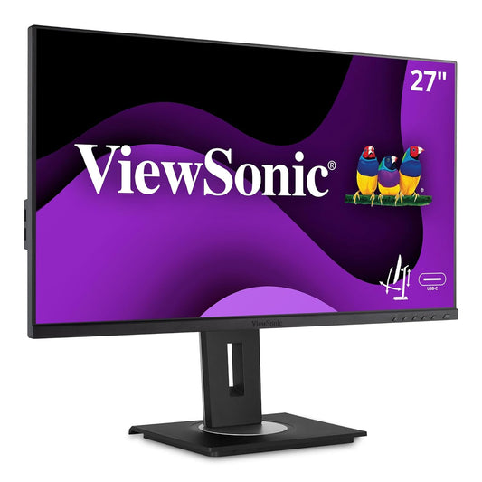 ViewSonic VG2755 27” 60Hz 1080p FHD IPS Panel USB Type-C Business Monitor with Speakers