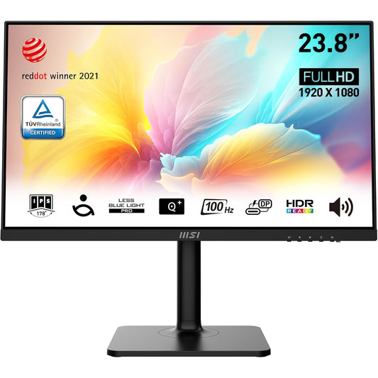 MSI Modern MD2412P 23.8 Inch 100Hz FHD IPS Monitor