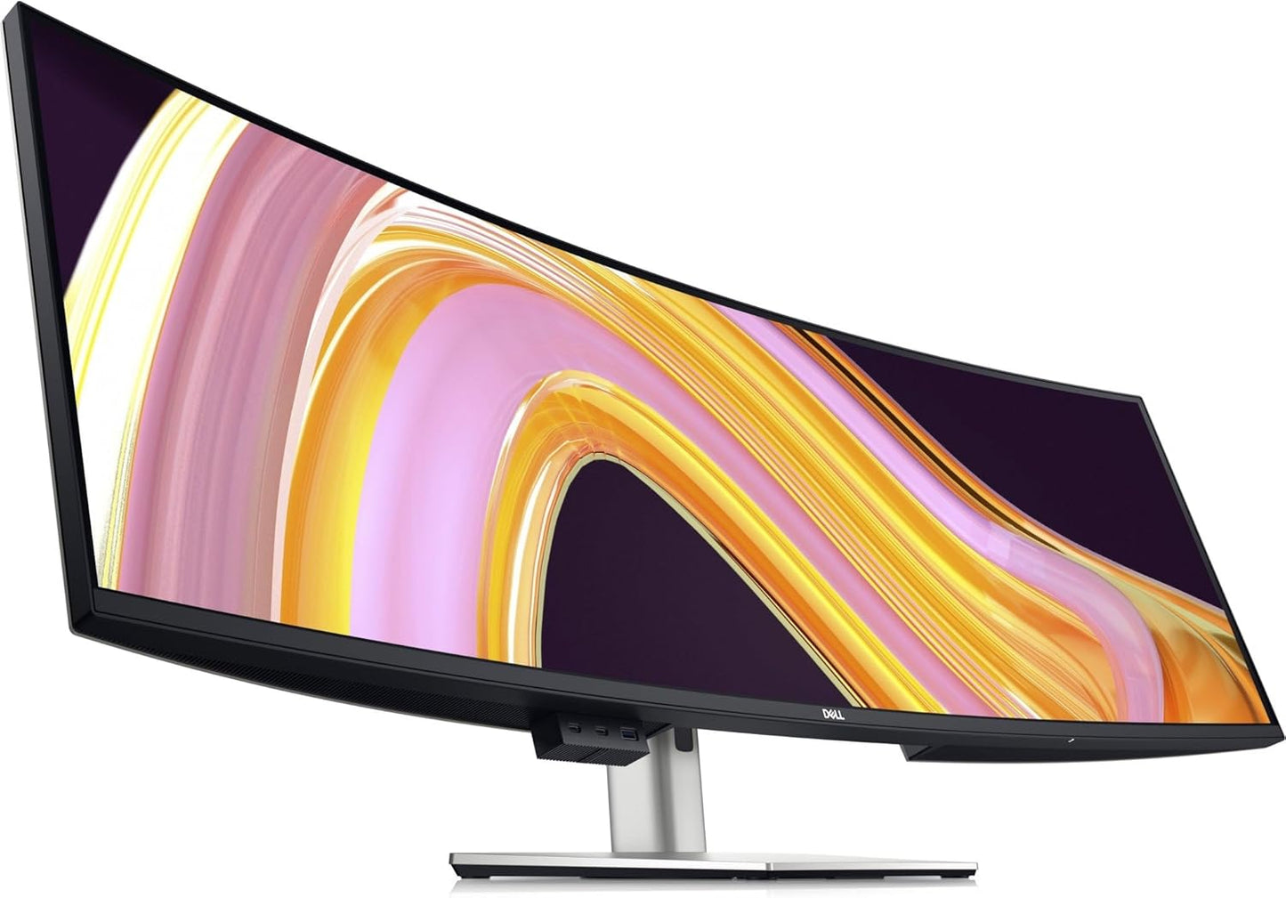 Dell U4924DW 49" 60Hz 1440p Dual QHD IPS Panel USB-C Curved Monitor with Dual Speakers