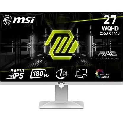 MSI MAG 274QRFW 27" 180Hz 2K WQHD 1ms IPS AMD FreeSync sRGB Gaming Monitor