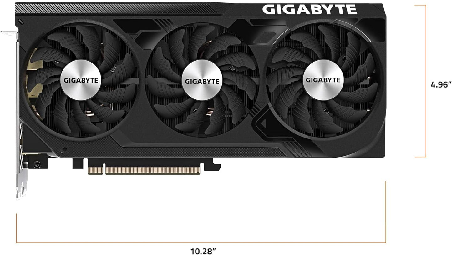 GIGABYTE GeForce RTX 4070 Ti Super WINDFORCE OC 16GB 256-bit GDDR6X Graphics Card