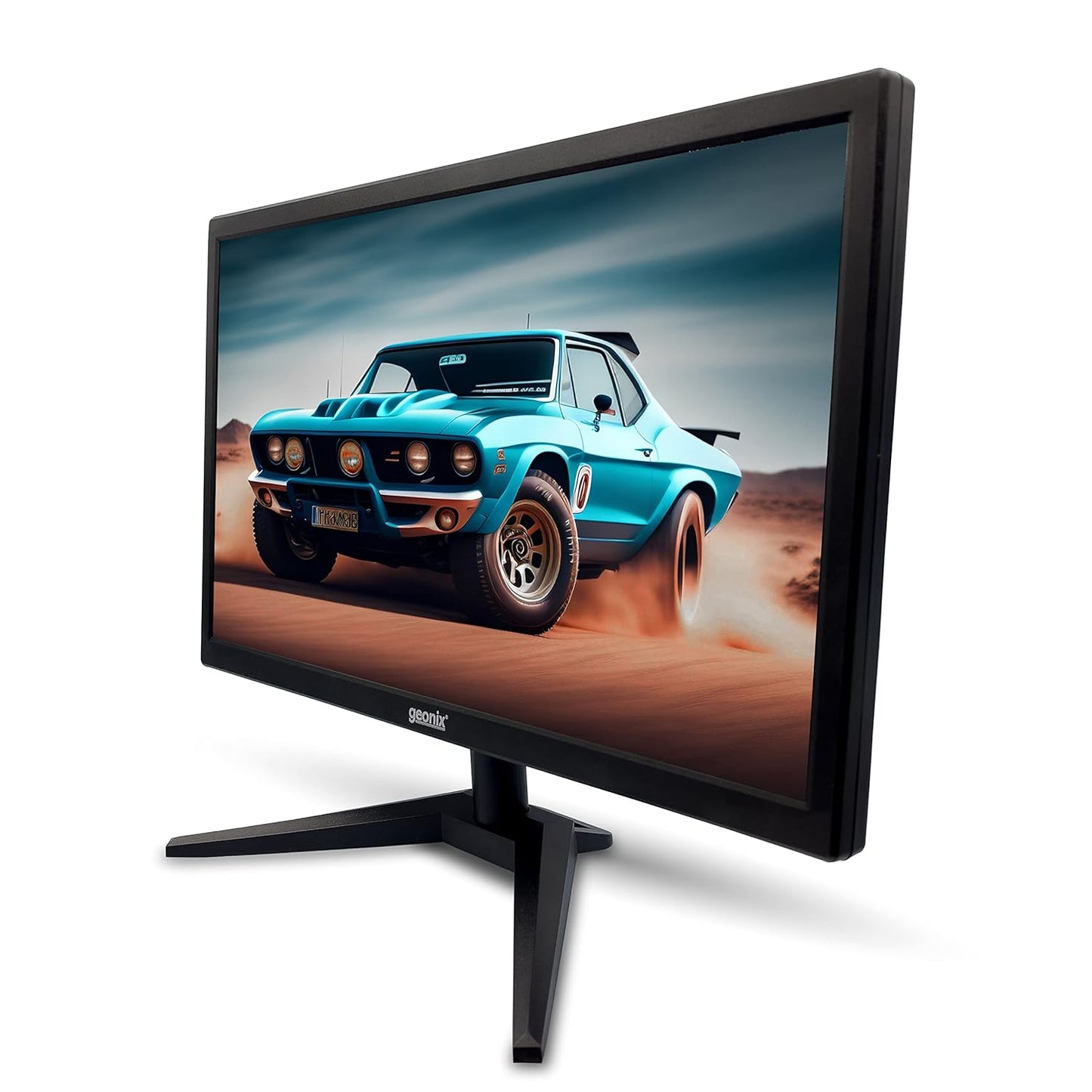 GEONIX 18.5 Inch 1366x768P HD+ LED Monitor with VGA & HDMI