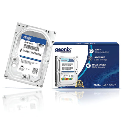 GEONIX 6TB SATA 6Gb/s 7200RPM Hard Drive for Desktop