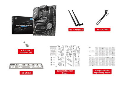 MSI B760 GAMING PLUS WIFI 6E DDR5 LGA 1700 Socket ATX Gaming Motherboard