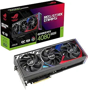 ASUS ROG STRIX GeForce RTX 4080 OC एडिशन 16GB GDDR6X 256-बिट ग्राफ़िक्स कार्ड