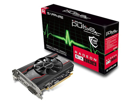 SAPPHIRE PULSE Radeon RX 550 4GB OC GDDR5 128-Bit Graphics Card