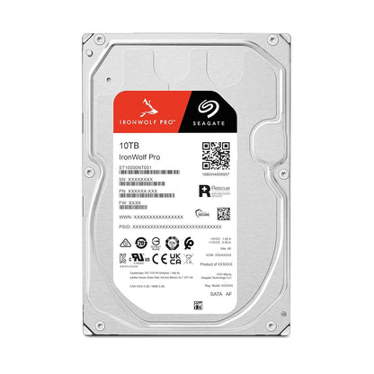 Seagate IronWolf Pro 10TB 7200 RPM 3.5" SATA 6Gb/s Enterprise NAS Internal Hard Drive