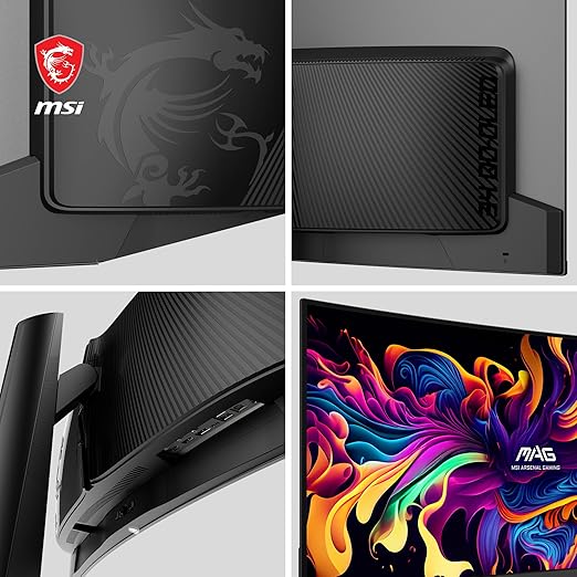 MSI Optix MAG342CQR 34-इंच UWQHD कर्व्ड गेमिंग मॉनिटर 144Hz रिफ्रेश रेट के साथ