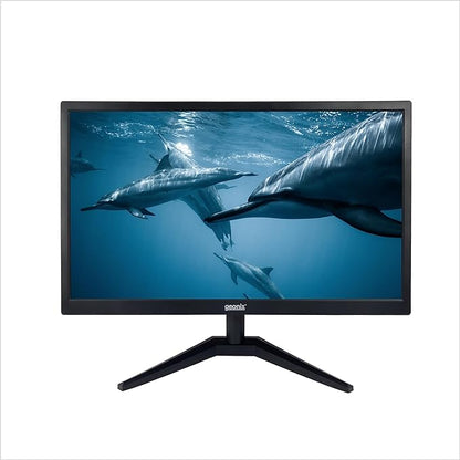 GEONIX 24 Inch PC Monitor 1920x1080 Full HD LED with VGA & HDMI Glossy Panel