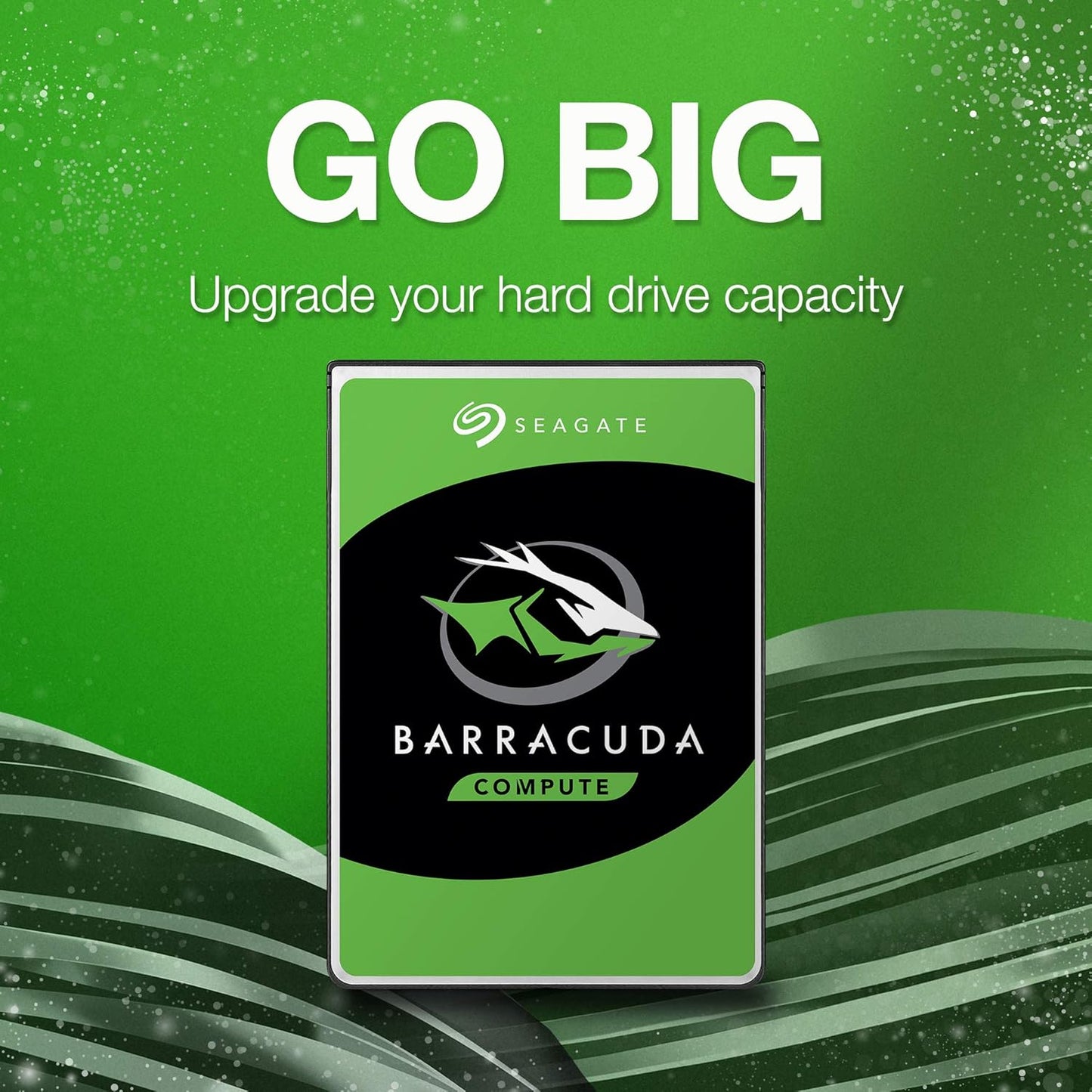 Seagate BarraCuda 2TB 5400 RPM 3.5-इंच SATA 6Gbps इंटरनल हार्ड डिस्क