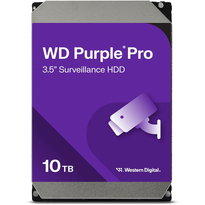 Western Digital Purple Pro 10TB 3.5" SATA 7200RPM Surveillance Hard Drive